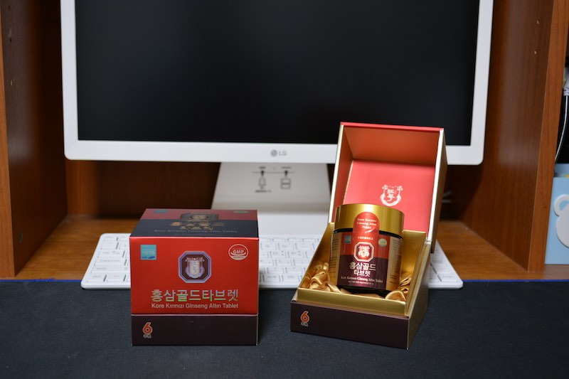 kore kırmızı ginseng tablet